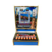 Machine de jeu d'arcade à monnayeur pour comptoir, prise en charge multilingue, options personnalisables, conception durable pour jeux d'amusement