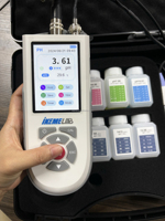 Analyseur de qualité de l'eau multiparamètres IKEME, testeur de pH, conductivité électrique, salinité, mesureur de DO portable, mesureur d'oxygène dissous