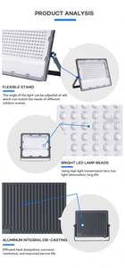 Projecteur Led Extérieur Étanche Ip66 RVB 20W 30W 50W 100W 150W 200W Vente en Gros Rentable - Product Image 3