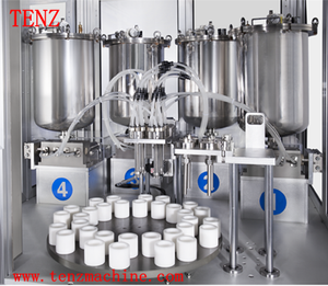 TENZ Volledig Automatische 4-Kleuren Spirale Fancy Design Vulmachine voor Plastic Flessen, Pomp, Kolomvormig/Schijfvormig, Hydraterende Huidverzorging - Product Image 3