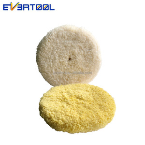 EVERTOOL Customizable 9/10 Inch Double-Sided Wool Pad OEM Supported | Car Body &amp; <strong>Marble</strong> <strong>Polishing</strong>, Buffing Pad - Product Image 4