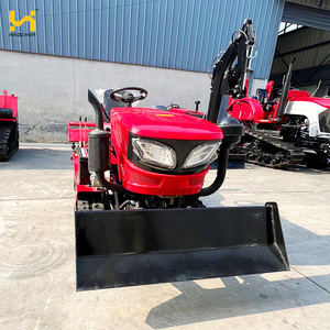 <span class=keywords><strong>Mini</strong></span> Tractor Agrícola <span class=keywords><strong>de</strong></span> 25 Hp, 35 Hp, 40 Hp, 50 Hp con Orugas <span class=keywords><strong>de</strong></span> Goma, Cultivador, Rotocultor para Granja y Jardín - Product Image 3