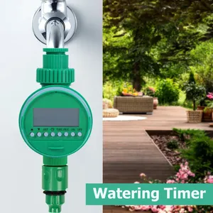 Dispositivo de <span class=keywords><strong>control</strong></span> de agua con pantalla LCD Temporizador de <span class=keywords><strong>riego</strong></span> de plantas Automático al aire libre Durable Verde Portátil Inteligente para invernadero - Product Image 5