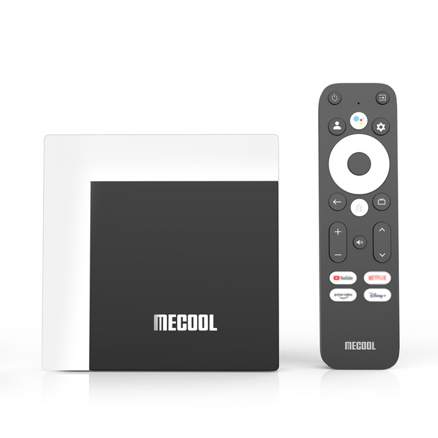 SYTA Mecool KM7 PLUS 4K Android 11 Amlogic S905Y4 Quad Core Set Top Box Dual Band WiFi BT5.0 2/16GB Google TV Box