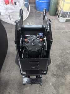 Coupleur rapide rotatif hydraulique 360 °   Pour <span class=keywords><strong>Pelle</strong></span> - Attache rapide universelle compatible CAT Komatsu - Product Image 3