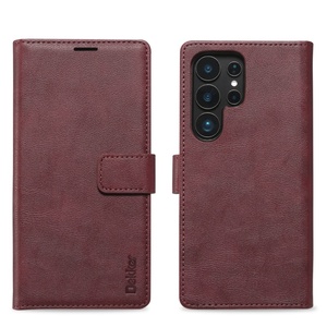 Étui portefeuille magnétique détachable en cuir Premium <span class=keywords><strong>Dekker</strong></span> D1 avec chargement sans fil pour Samsung S25 S24 Plus Ultra iPhone 17 Pro Max - Product Image 6