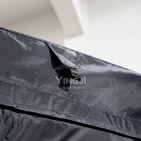Auvent latéral rétractable à double couche à 270 degrés, pare-soleil en tissu Oxford 420D, pour 4x4, camping-car, camion, voiture
