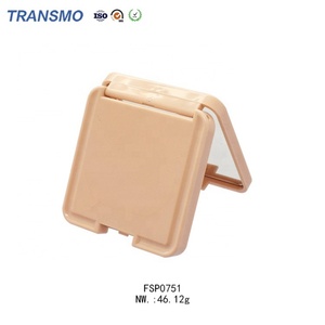 <b>PLA</b> Biodegradable Cosmetic Packaging Custom Blush Compact case <b>Pla</b> Biodegradable Cosmetic Blush Containers with Mirror - Product Image 6