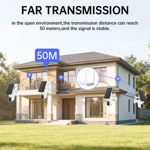 Kit Kamera WiFi Solar NVR 2K Audio Dua Arah Deteksi Gerakan Sistem Pengawasan PTZ Keamanan Luar Ruangan 8CH IP66 Pencitraan Termal - Product Image 4