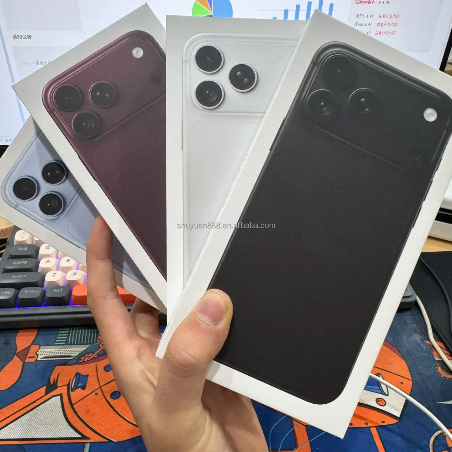<strong>2026</strong> Hot Sale Phone 18 ProMax Unlock 6.9 Inch Smartphone Phone 18 Pro Max Series Burgundy ProMax Series Phone18 256GB/512GB/1TB