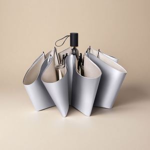 2025 Hot Selling Commercial Manual Three-folding Big Size Quality Logo Printing Classic Design <b>Umbrella</b> for Travel Rain - Product Image 1