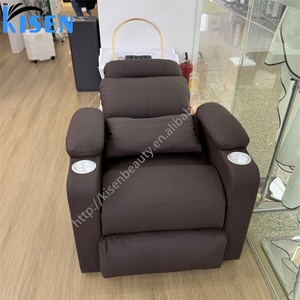 Lit de spa capillaire KISEN, table de massage sans plomberie, style japonais avec réservoir d'eau, pour lavage de cheveux, table électrique de luxe pour soins capillaires - Product Image 4