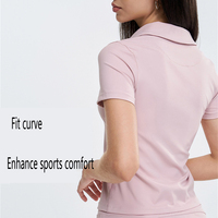 Kaos Olahraga Pickleball Wanita Custom Logo Grosir, OEM Label Pribadi, Bahan Bernapas Anti-UV, Slim Fit, Lengan Pendek, Musim Panas