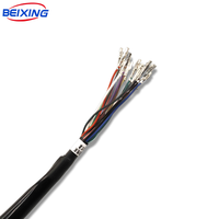 Nouveau faisceau de câblage de rétroviseur latéral de voiture à longueur sélectionnable E00309 pour appareils électroménagers IP66 Conducteur en cuivre nu 12V