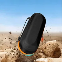 Étui de transport rigide en EVA personnalisé avec logo, boîte de rangement portable pour haut-parleur BT et ensemble de micro, vente en gros directe d'usine