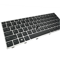 Keyboard Laptop Backlit Tata Letak AS Baru untuk HP EliteBook 730 G5 735 G5 830 G5 836 G5 735 G6 830 G6 836 G6 L13697-001