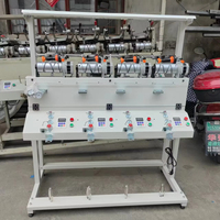 Máquina Bobinadora de Hilo Automática y Semiautomática de Alta Velocidad y Alta Calidad para Hilo de Poliéster con Motor y Componentes Centrales
