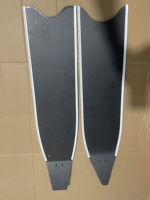 Palmes de natation professionnelles en fibre de carbone pure, durables et personnalisées de haute qualité Palmes de plongée gratuites