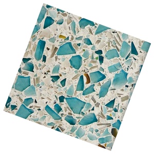 Pietra artificiale di BOTON moderna a buon mercato grande grano pavimento in Terrazzo piastrelle <span class=keywords><strong>30x30</strong></span> - Product Image 2