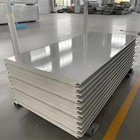 Panneaux sandwich ignifuges en EPS/laine de verre/laine de roche/PIR/polyuréthane pour murs