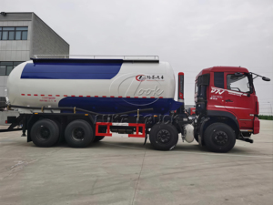 รถบรรทุกขนส่งสินค้าแห้งแบบกำหนดเอง Dongfeng 8X4 33M3 พร้อมถังบรรจุปริมาตรแปรผัน - Product Image 6