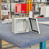 Boîte de jonction métallique étanche IP66 de l'usine source, idéale pour une utilisation intérieure et extérieure comme boîte de distribution