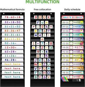 Tabla de Horarios Diarios, Tabla de Horarios Visual para Niños, Tabla de Horarios para el Aula, la Escuela, la Oficina o el Hogar - Product Image 1