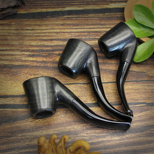 Tubos y accesorios de humo de madera de haya de estilo chino, conductos de humo desmontables, tubos de humo largos - Product Image 2