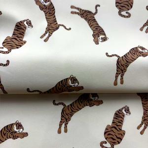 PFAS-FREIER Bedruckter Kunstleder-Regenmantel für Kinder Affen-Leoparden-Muster Leder Winddichter Stoff für Poncho - Product Image 2