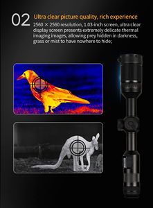 HTI J13 384*288 54mm Outdoor Langstrecken-Nachtsicht-Wärmebildkamera für die Jagd mit Hot-Spot-Tracking - Product Image 4