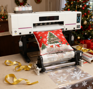 Nueva Condición de la fábrica de China I3200 cabezal de impresión <span class=keywords><strong>DTF</strong></span> Roll-to-Roll impresora automática de transferencia de calor máquina de camisetas A1 pigmento - Product Image 4