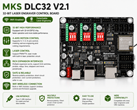 Makerbase MKS DLC32 V2.1 Laser-Graviermaschinen-Steuerplatine ESP32 WIFI CNC-Hauptplatine GRBL Offline-Steuerung 3D-Drucker Zubehör