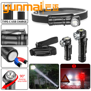 Linterna LED recargable con clip magnético giratorio de 90 grados, portátil, de alta potencia, con clip para bolígrafo, para uso en exteriores - Product Image 5