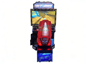 Simulateur de course d'arcade à monnayeur DRV, thème Crâne, jeu de conduite d'arcade, pour parcs d'attractions commerciaux intérieurs - Product Image 2