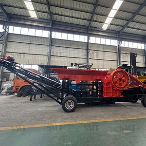 Concasseur à mâchoires PE 400x600, concasseur à mâchoires PEX, concasseur de pierres, machine de concassage de roches pour minerai de fer et d'or - Product Image 4
