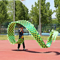 Danse du dragon sportive personnalisée, 6m, 8m, 10m, 12m, danse du dragon carrée