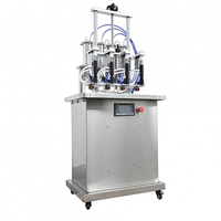 Machine de remplissage et de scellage en gros pour flacons de parfum en verre de 15 ml, 20 ml, 30 ml avec pulvérisateur