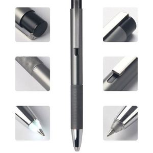High Quality 1.0 mm Metal Click <b>Pen</b> Wholesale Promotional Novelty Logo Ballpoint Gift <b>Pen</b> Business School Writing Custom Brand - Product Image 6