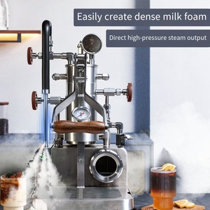 Machine à expresso semi-automatique à levier ALM KOPi 58MM <span class=keywords><strong>3ème</strong></span> génération, pression manuelle variable avec mousseur à lait vapeur - Product Image 5
