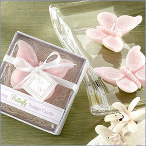 Grandes Bougies Décoratives Papillons – Cire, Thème Papillon, D'occasion