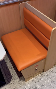 Canapé de <span class=keywords><strong>restaurant</strong></span> buffet d'hôtel personnalisé, canapé de <span class=keywords><strong>restaurant</strong></span> occidental, différents styles de canapé en rotin et en cuir, restauration rapide, café - Product Image 2