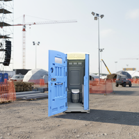 Nouvelle Conception Conteneur Sanitaire Portable pour Extérieur, Bureau, Chantier, Toilettes Mobiles pour Usage Extérieur et Domestique à Vendre