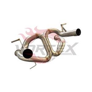 Vortex SS304 Stainless High Flow Axle <b>Back</b> Exhaust Pipe For Lamborghini Aventador SVJ Supercar Performance Sound Upgrade - Product Image 3
