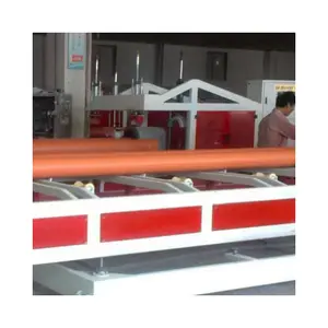 Process stability pre expander extruded plastic white pvc tubing expanding machine
