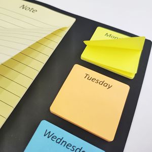 Bloc-notes adhésifs imprimés <span class=keywords><strong>Smiley</strong></span>, adhésif puissant, pour la planification hebdomadaire, les rappels quotidiens, l'organisation des classeurs - Product Image 4