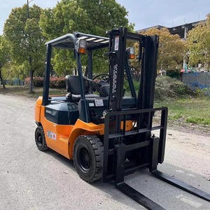 Penjualan Langsung Forklift Toyota FD25 2.5 Ton Impor Jepang Bekas Mesin Diesel Pembakaran Internal Forklift Jepang Asli - Product Image 4