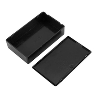 Boîtier de jonction en plastique ABS 100x60x25mm, boîtier de projet électronique, boîtier d'instrument pour carte de circuit imprimé, blanc/noir