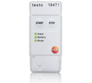 เครื่องบันทึกข้อมูลอุณหภูมิแบบ USB รุ่น Testo 184 T1 สำหรับการตรวจสอบการขนส่งแบบ Cold Chain ที่ได้มาตรฐาน GxP 21 CFR Part 11 และ HACCP - Product Image 1