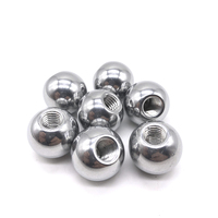 Bille en acier inoxydable 304 durable, filetée 1/4-20 UNC, solide, percée traversante, pour garde-corps de terrasse, Orb M3 M4 M6 M8 M10