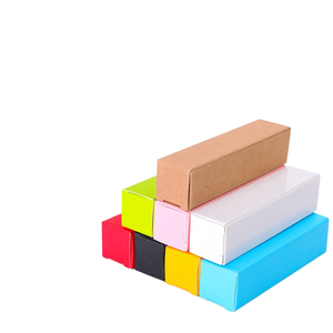 Factory's Simple Eco-Friendly Black White Brown 350g 400g <strong>Cardboard</strong> <strong>Folders</strong> for Cosmetic Packaging Facial Cleanser &amp; Eye Cream - Product Image 4